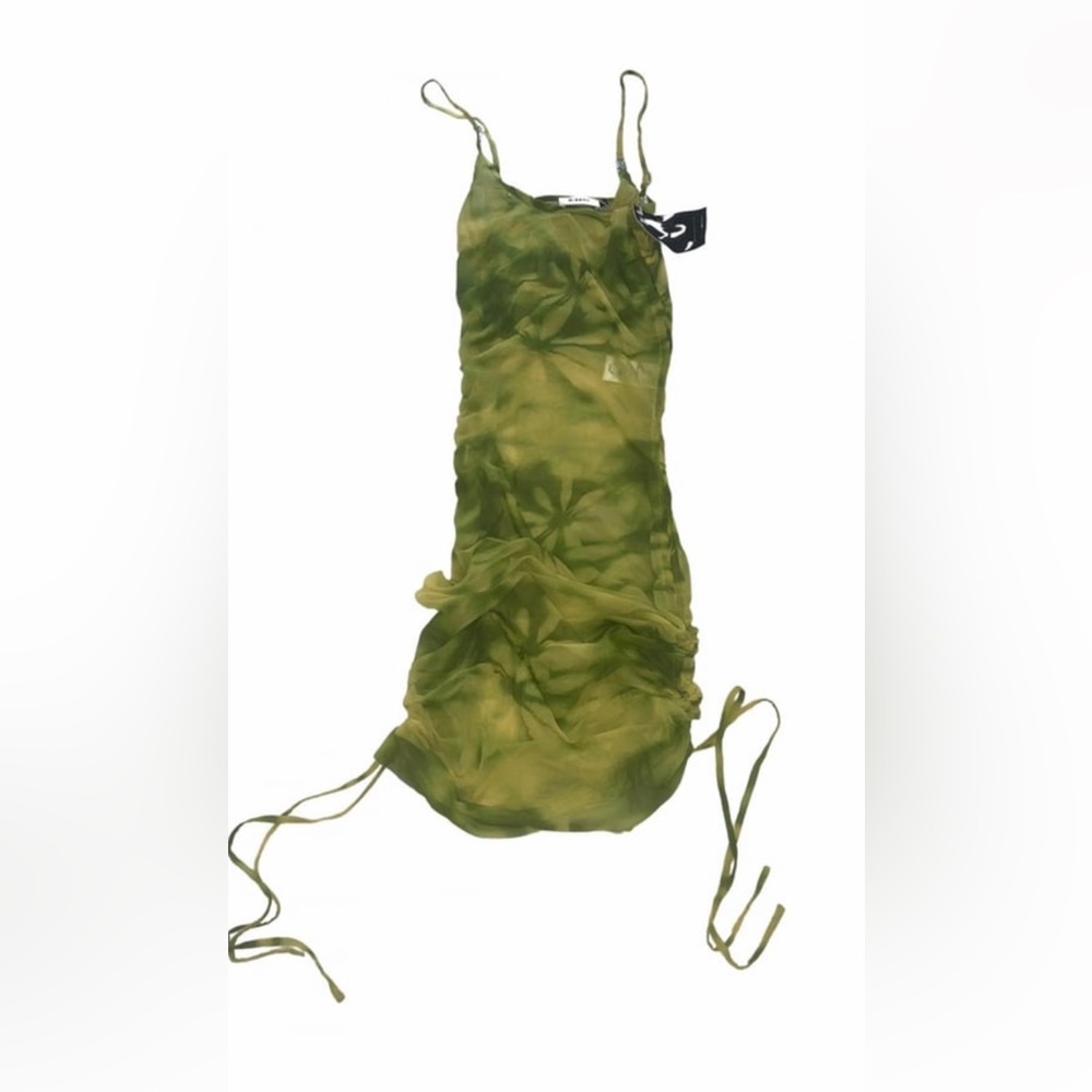 Misbhv dress never worn with tags. Mesh, mid length with adjustable straps